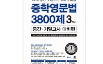 대학생추천 TOP8 중학영문법3800제 베스트상품